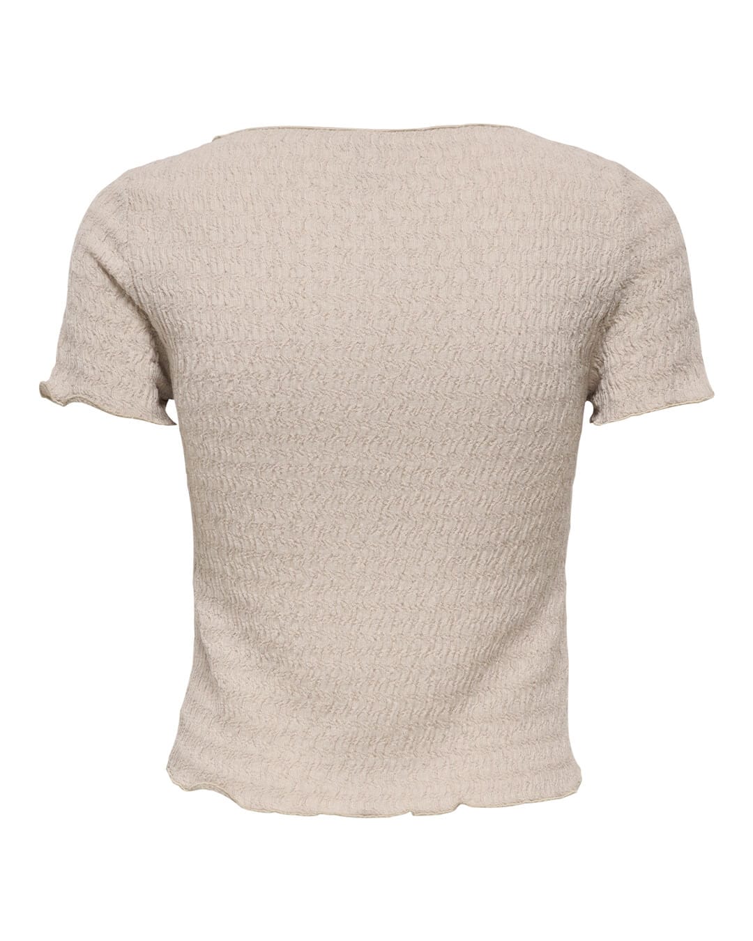 Only T-Shirts Only Beige Onlilse Top
