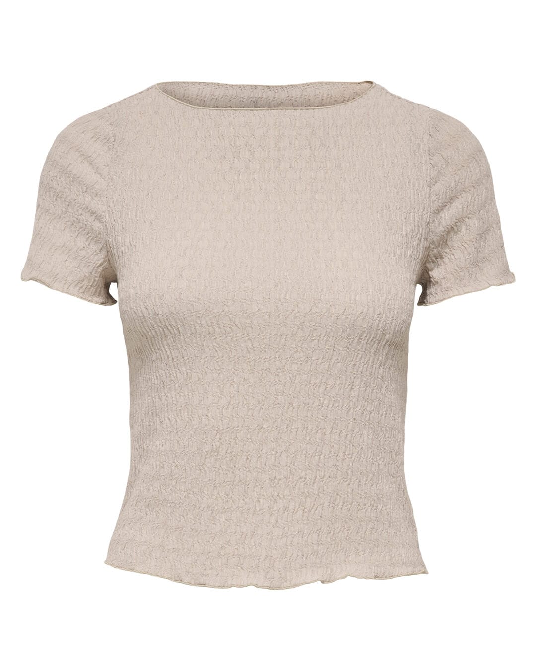 Only T-Shirts Only Beige Onlilse Top