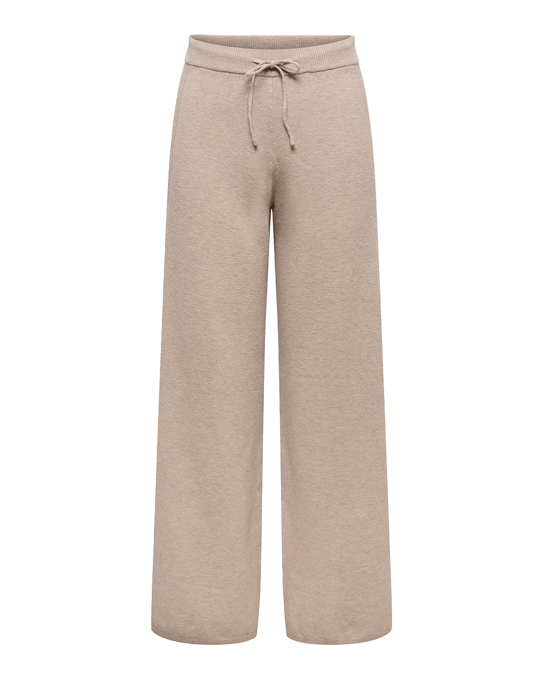Only Trousers Only Brown Gigi High Waist Wide Leg Trousers
