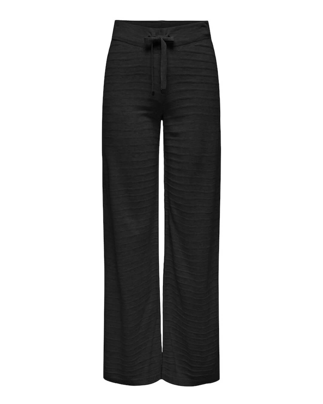 Only Trousers Only Cata Black Wide Leg Trousers