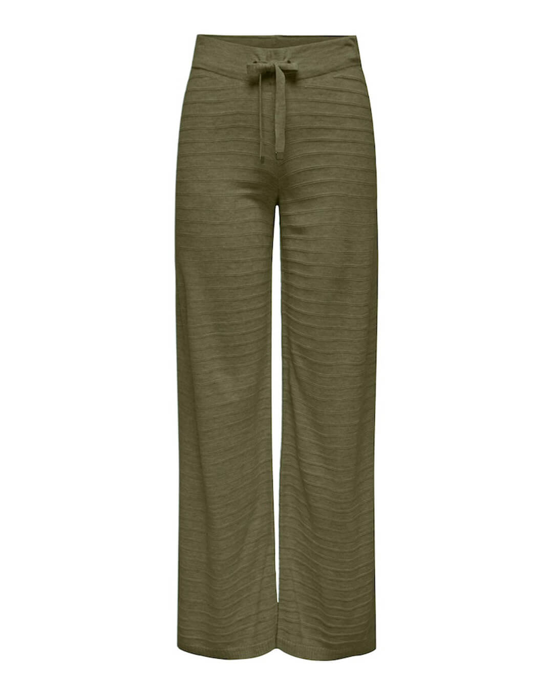 Only Trousers Only Cata Green Wide Leg Trousers