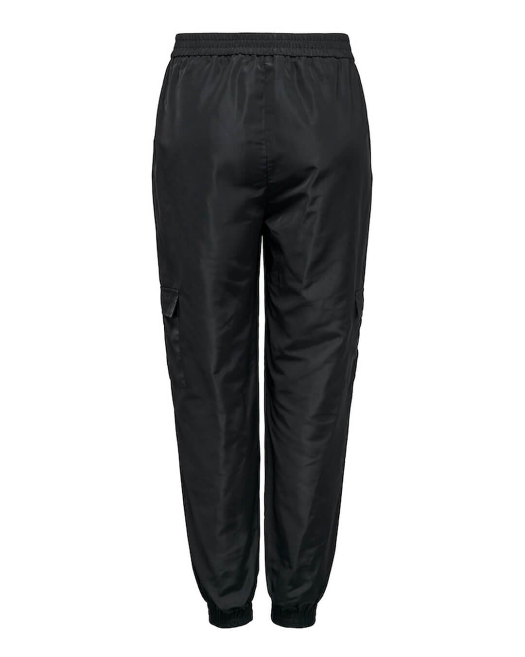 Only Trousers Only Faduma Black Cargo Trousers