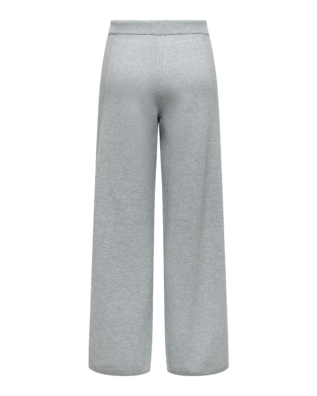 Only Trousers Only Grey Gigi High Waist Wide Leg Trousers