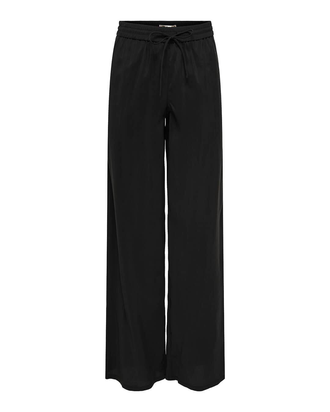 Only Trousers Only Onlibiza Black Pant