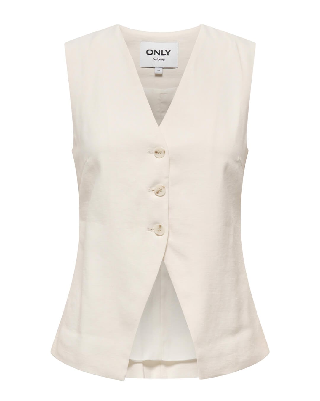 Only Waistcoats Only White Onltila Waistcoat