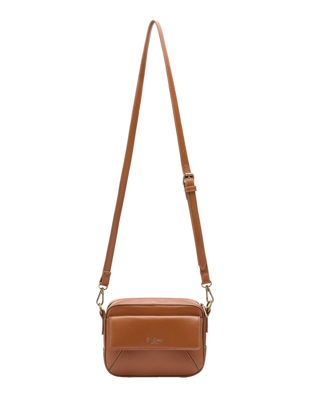 Pepe Jeans Bags ONE Pepe Jeans Alma Hexia Tan Brown
