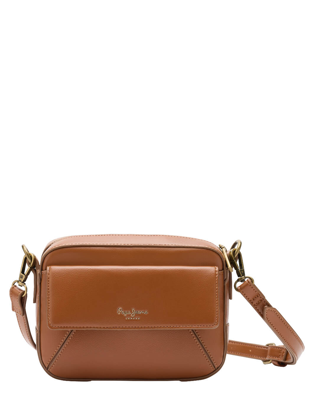 Pepe Jeans Bags ONE Pepe Jeans Alma Hexia Tan Brown