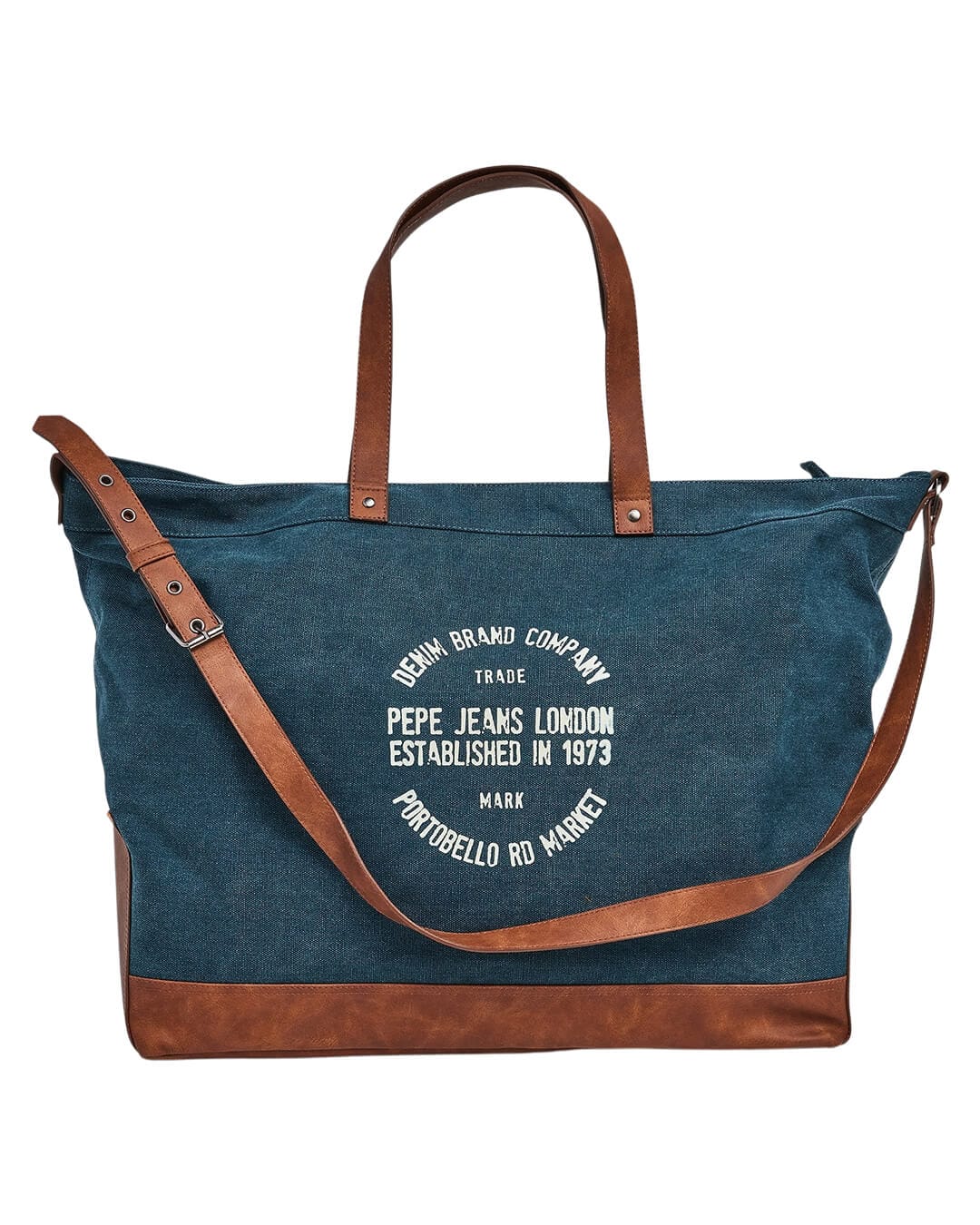 Pepe Jeans Bags ONE Pepe Jeans Navy Unisex Heritage Tote Bag