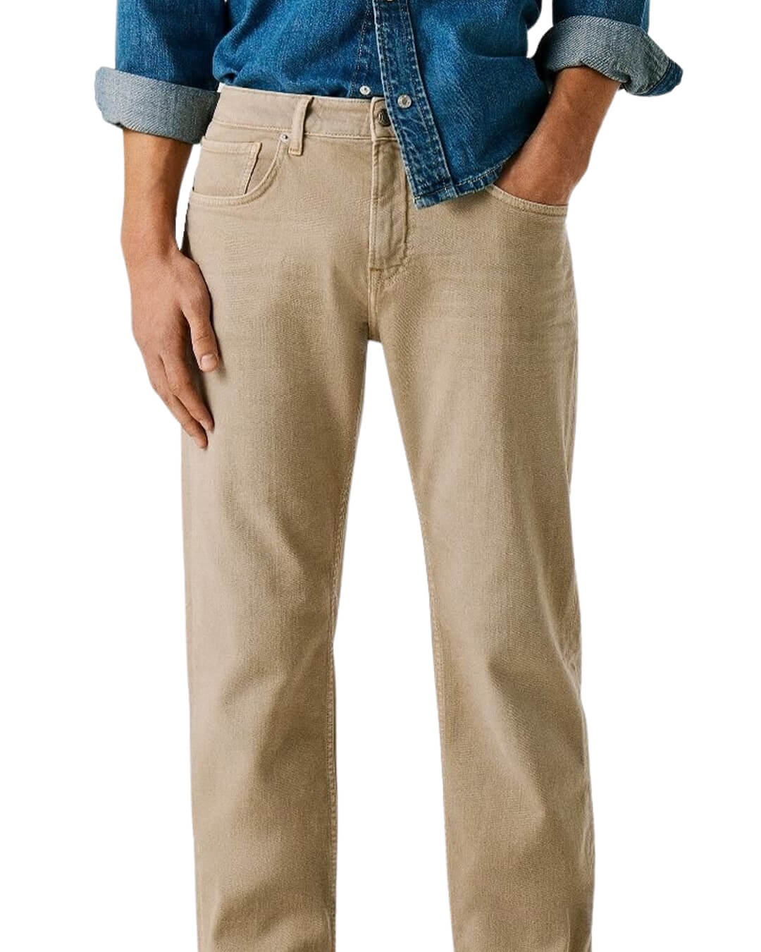 Pepe Jeans Jeans Pepe Jeans Straight Jeans Cash Malt Beige P845
