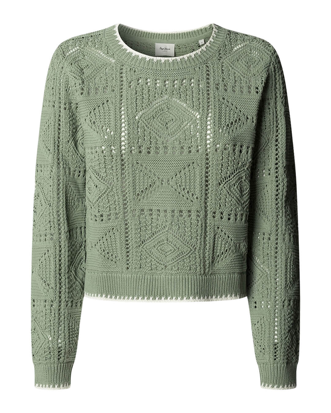 Pepe Jeans Jumpers Pepe Jeans Green Kas Sweater