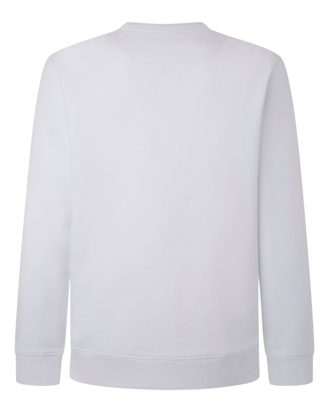 Pepe Jeans Jumpers Pepe Jeans White Crewneck Sweatshirt With Logo