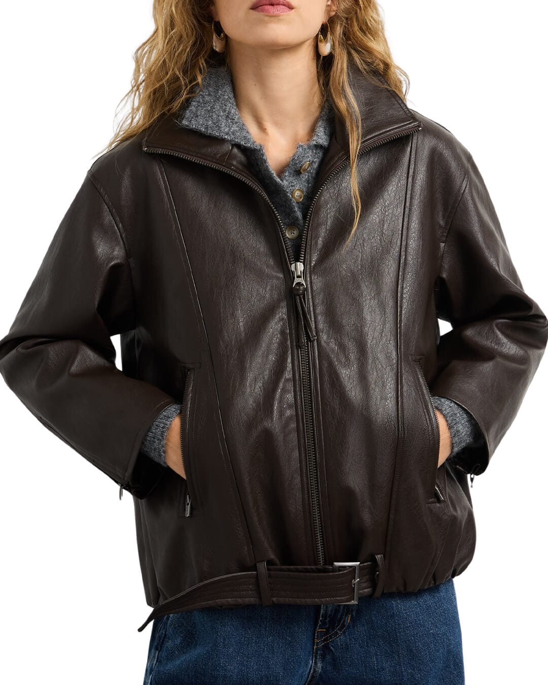 Pepe Jeans Outerwear Pepe Jeans Lina Trail Brown