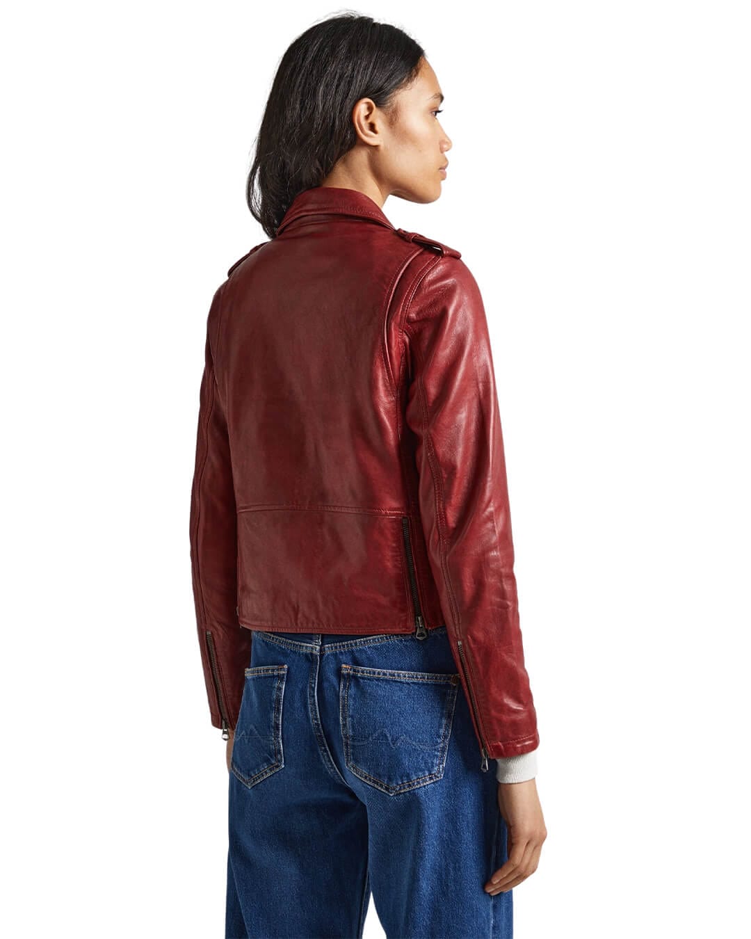 Pepe Jeans Jackets and Coats : Buy Pepe Jeans Women Burgundy Jacket Online  | Nykaa Fashion