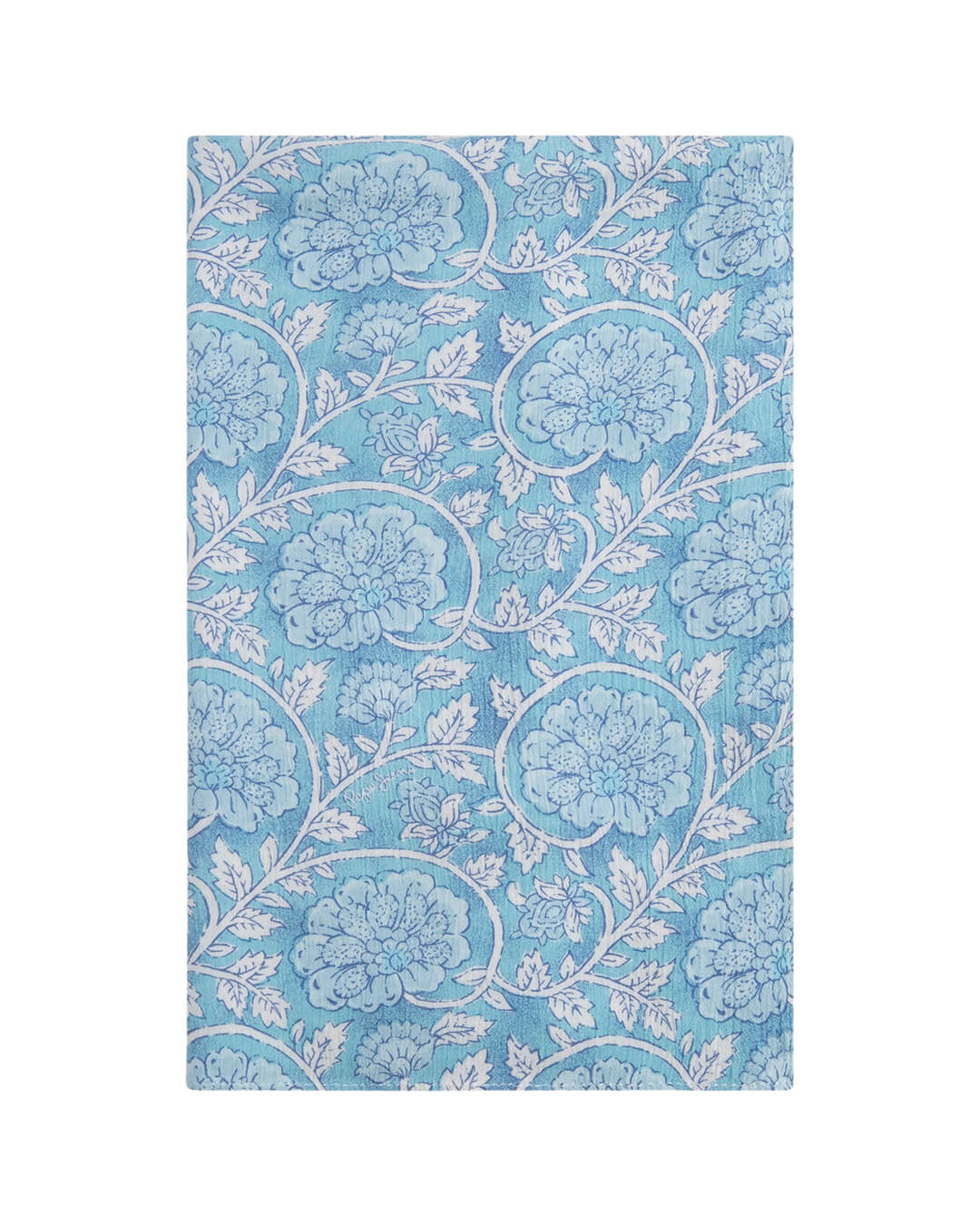 Pepe Jeans Scarves ONE Pepe Jeans Aqua Floral Print Scarf