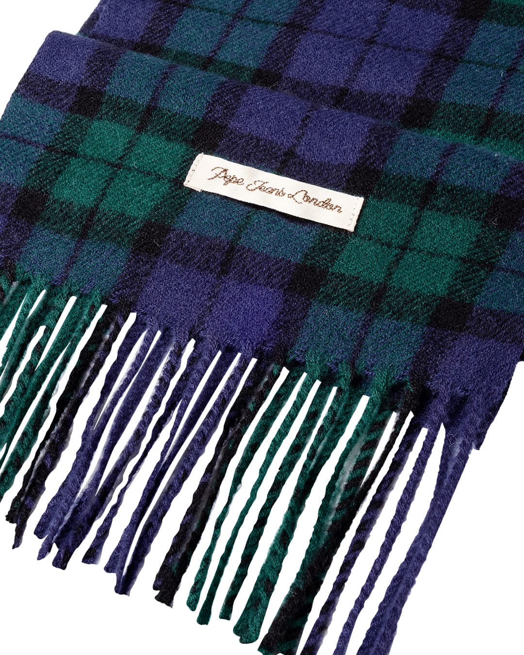 Pepe Jeans Scarves ONE Pepe Jeans  Varden Tartan Scarf Dulwich Blue P594