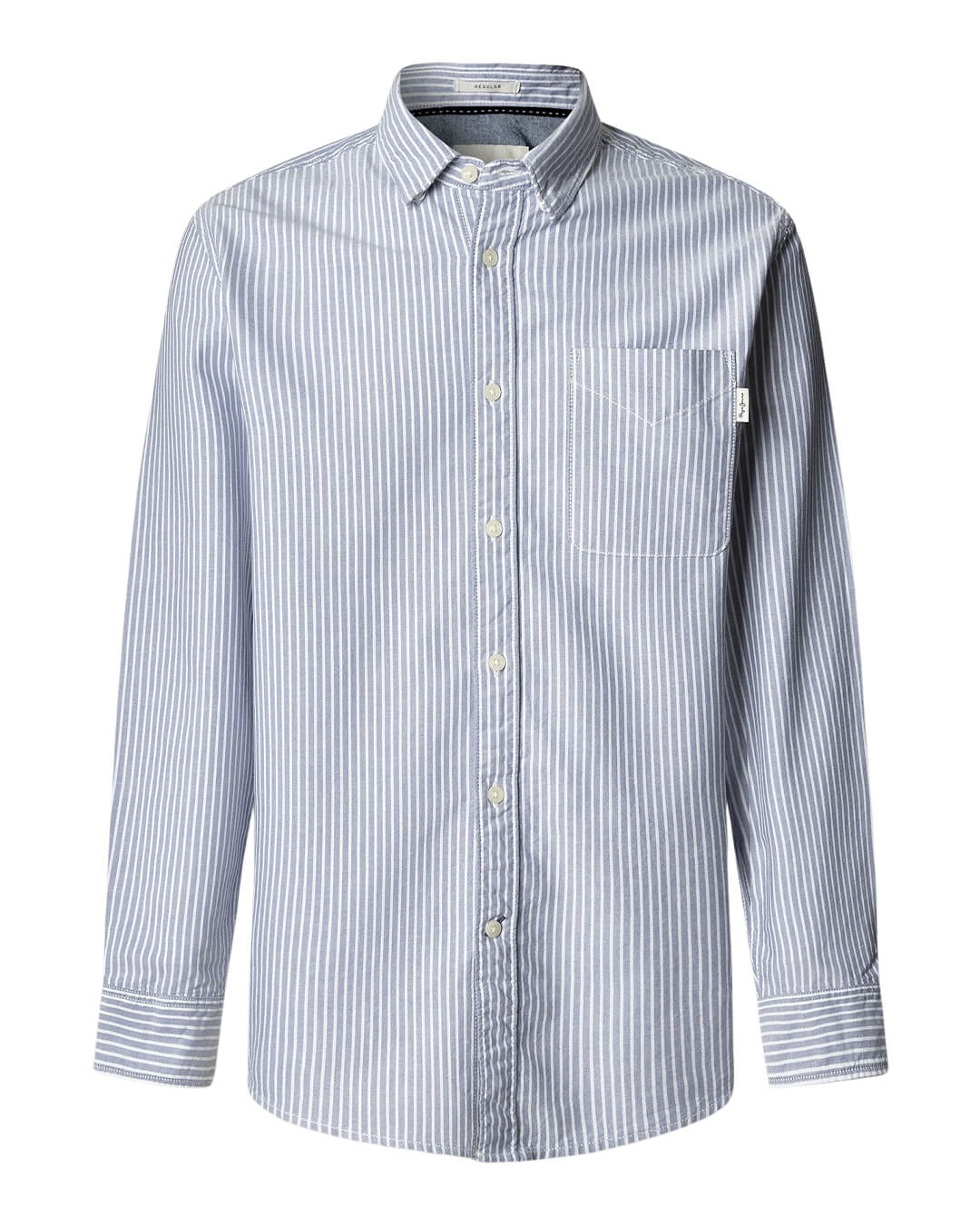 Pepe Jeans Shirts Pepe Jeans Blue Prescot Dulwich Shirt
