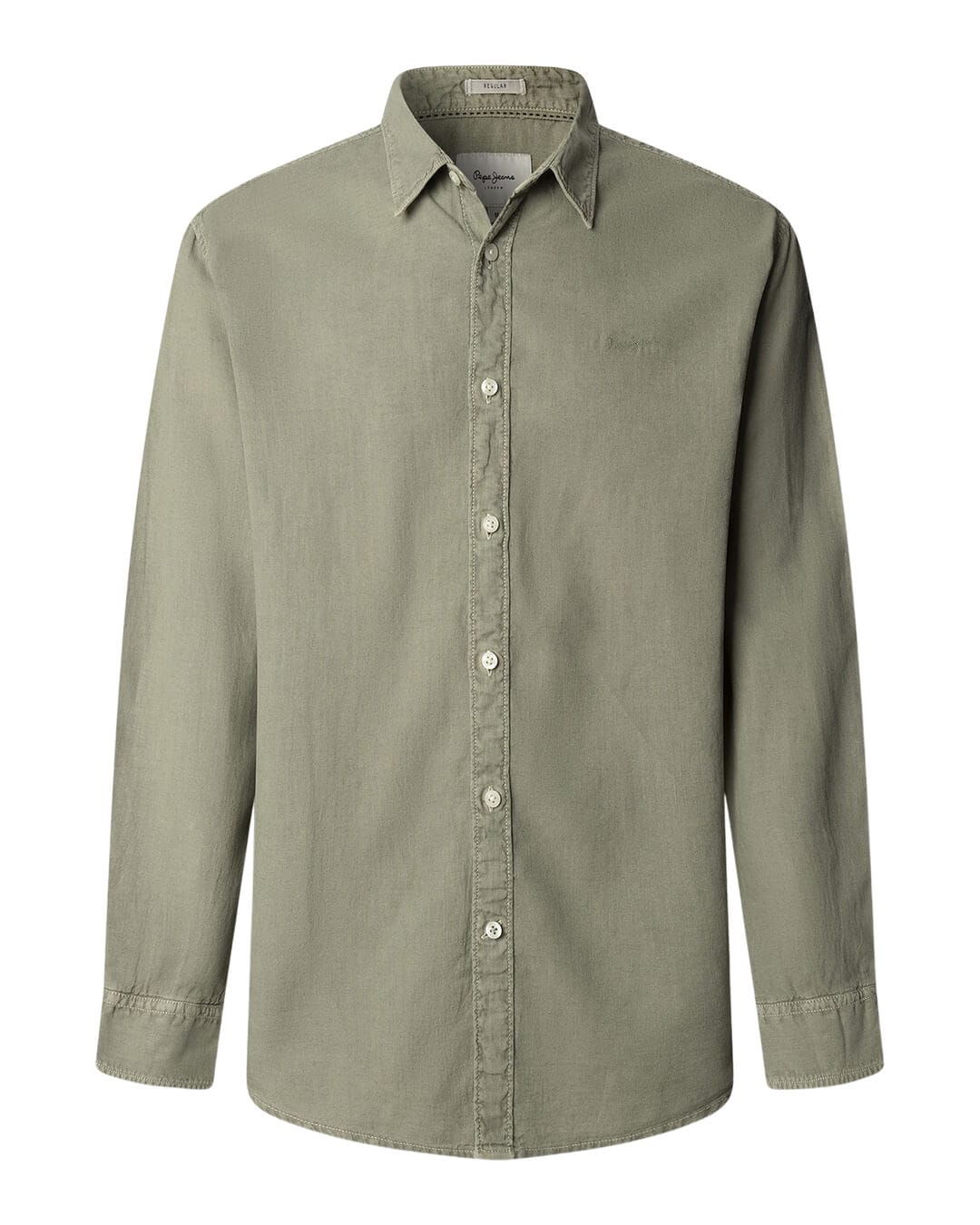 Pepe Jeans Shirts Pepe Jeans Green  Payton Palm Shirt