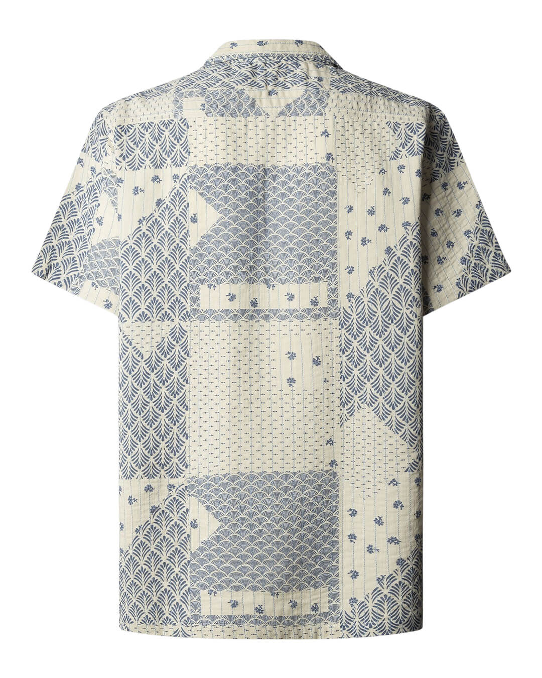 Pepe Jeans Shirts Pepe Jeans Navy Pisarrot Washed Blue Shirt