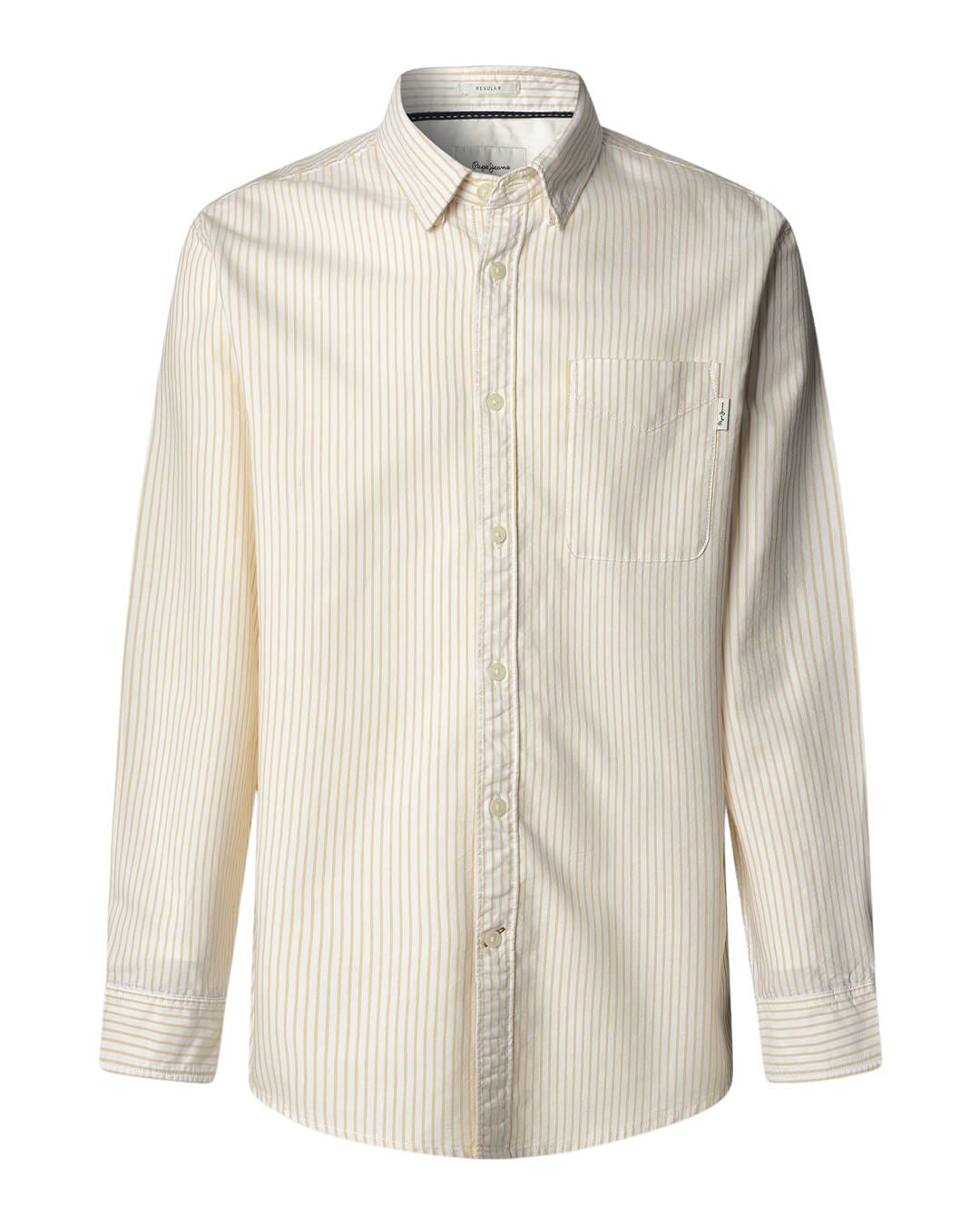 Pepe Jeans Shirts Pepe Jeans Yellow Prescot  Shirt