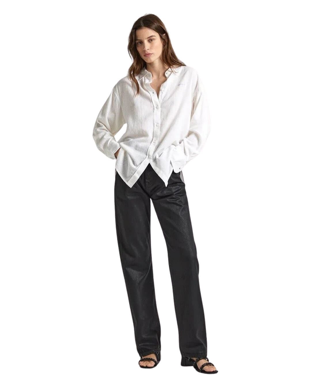 Pepe Jeans Shirts PHILLY SHIRT WHITE P800