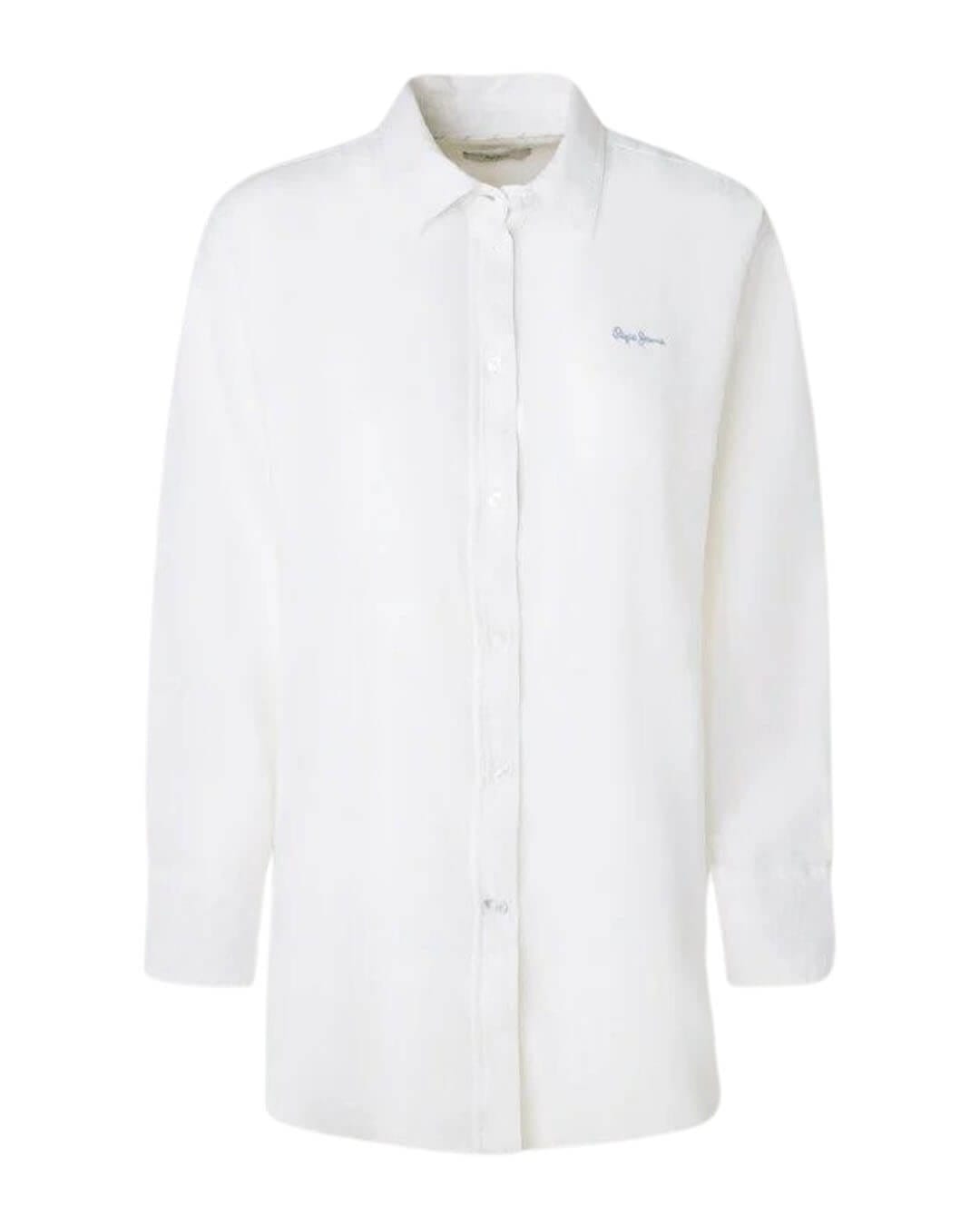 Pepe Jeans Shirts PHILLY SHIRT WHITE P800