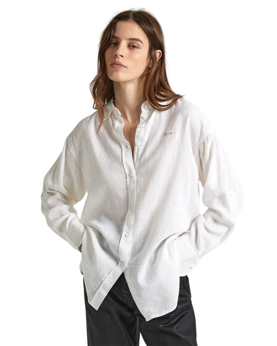 Pepe Jeans Shirts PHILLY SHIRT WHITE P800