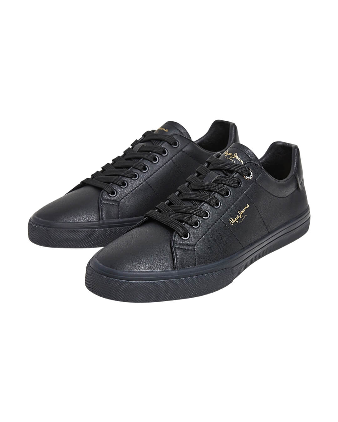 Pepe Jeans Shoes Pepe Jeans Black Kenton Rise Sneakers