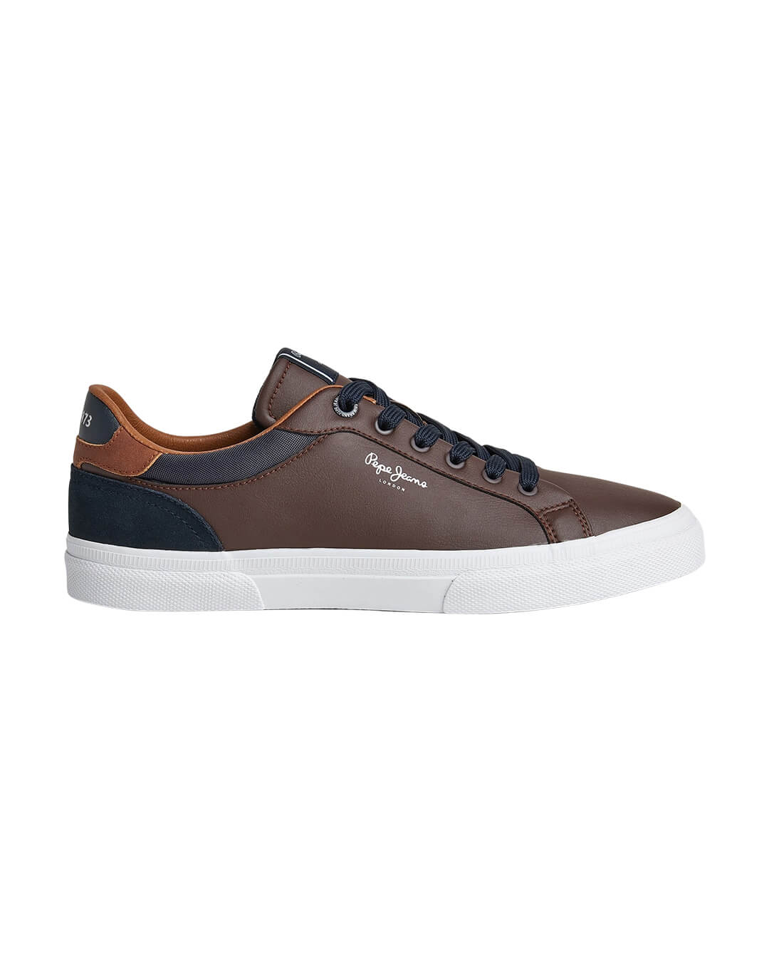 Pepe Jeans Shoes Pepe Jeans Kenton Brown Court Sneakers