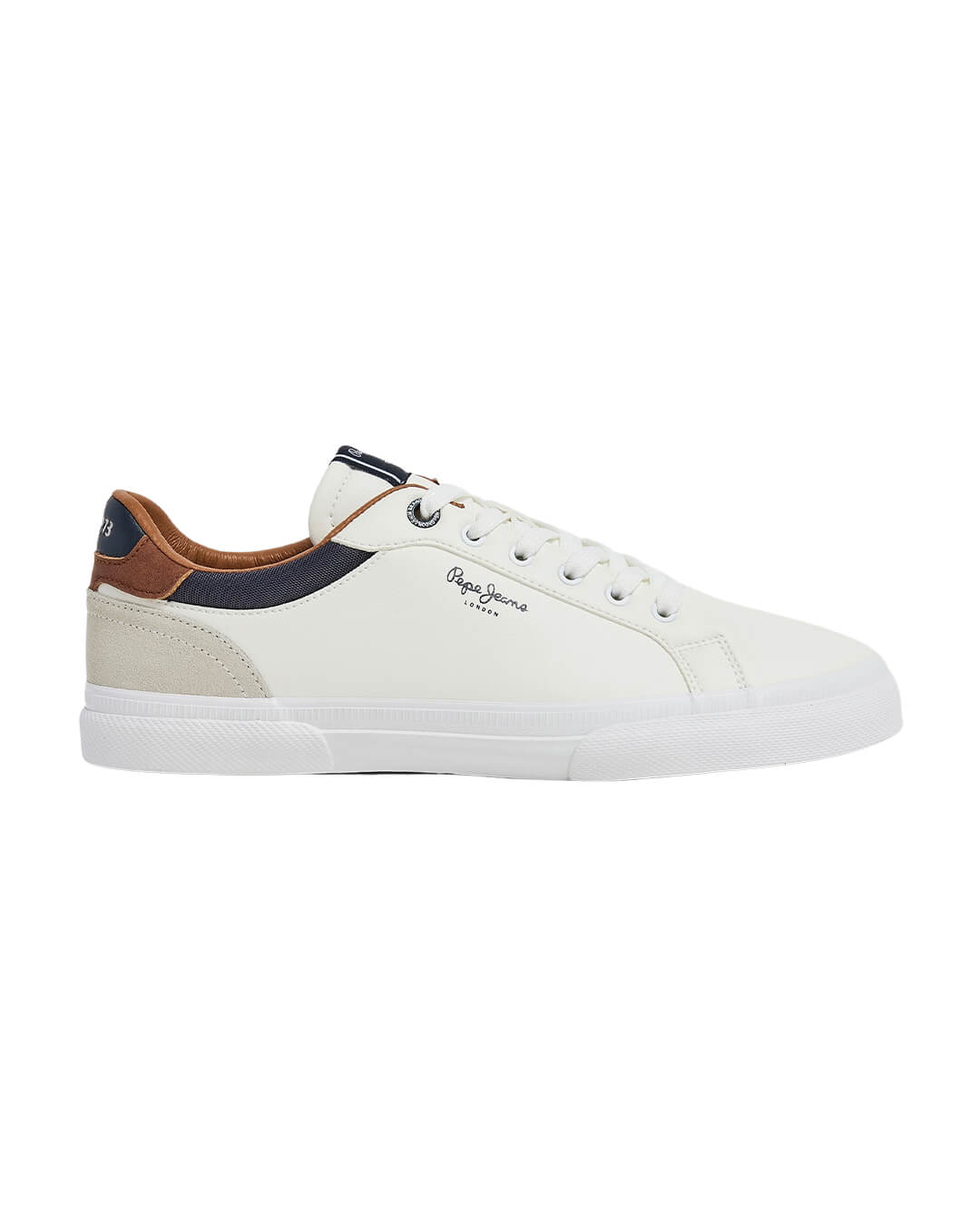 Pepe Jeans Shoes Pepe Jeans Kenton White Court Sneakers