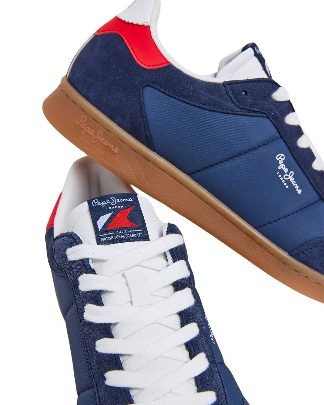 Pepe Jeans Shoes Pepe Jeans Navy Combined Classic Trainers