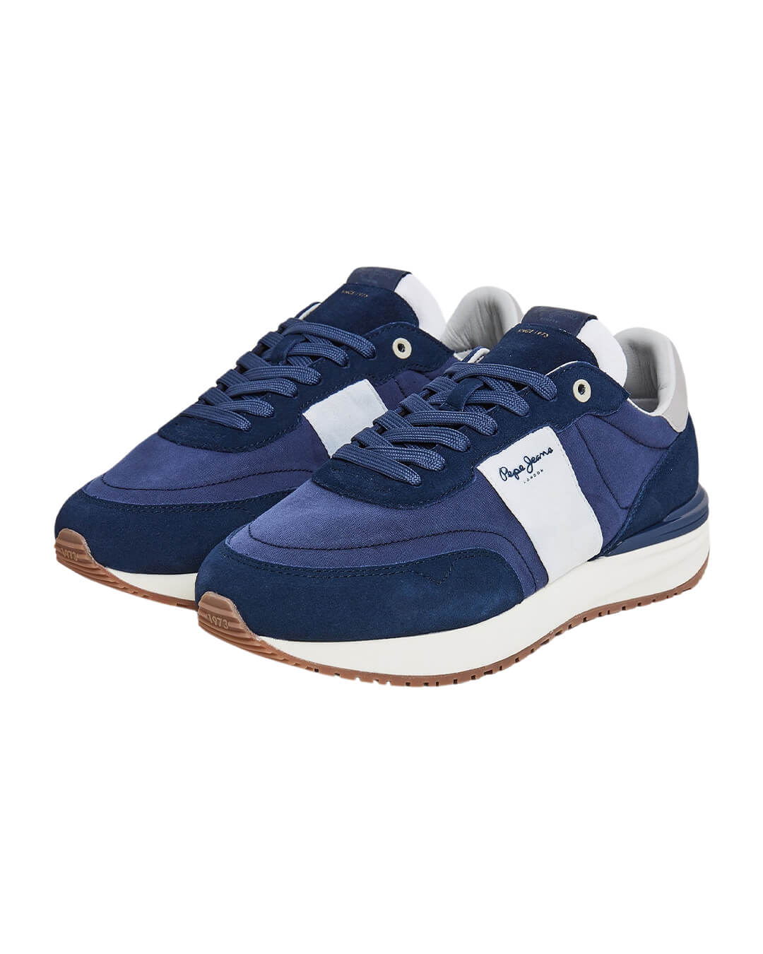 Pepe Jeans Shoes Pepe Jeans Navy Combined Trainers