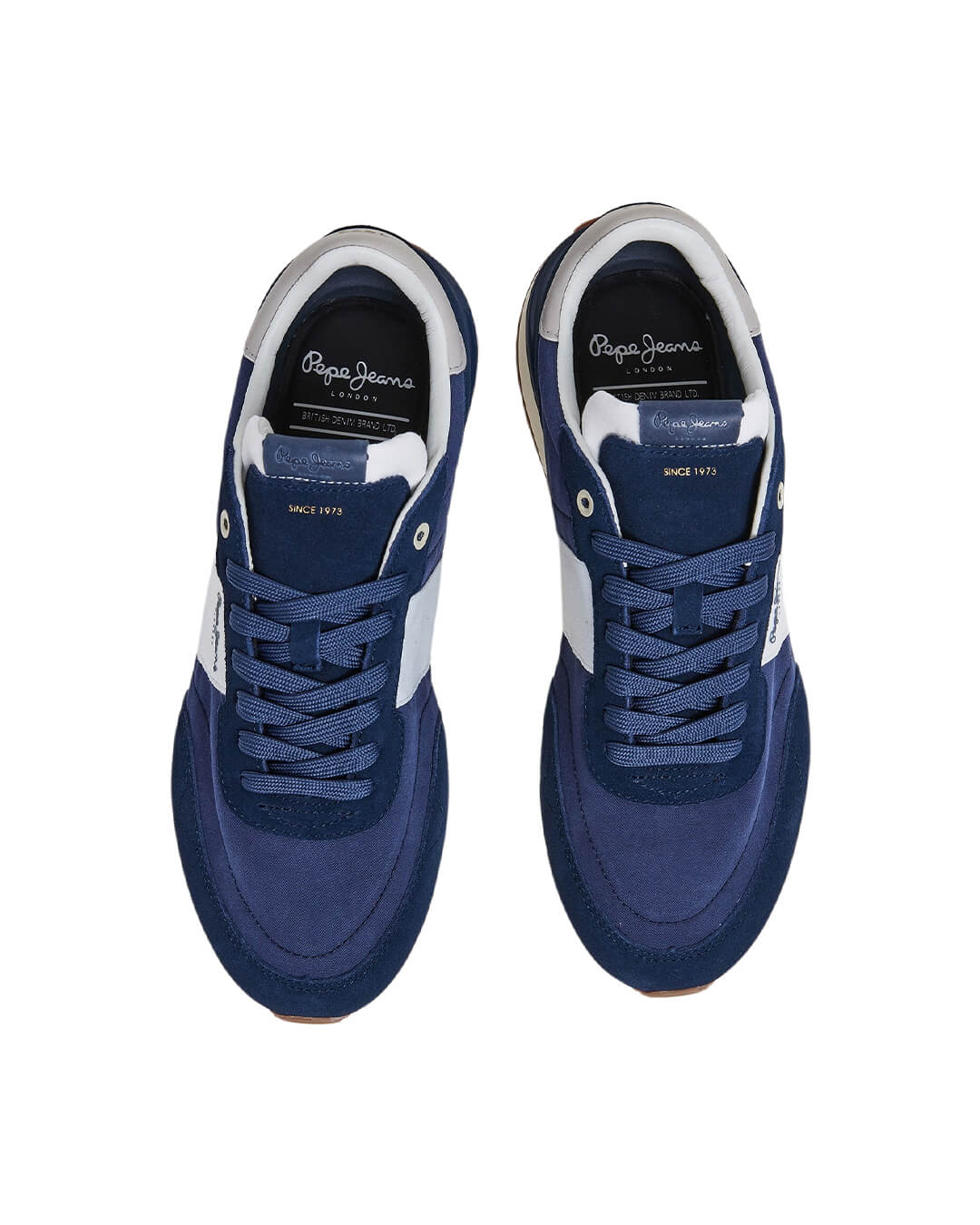 Pepe Jeans Shoes Pepe Jeans Navy Combined Trainers