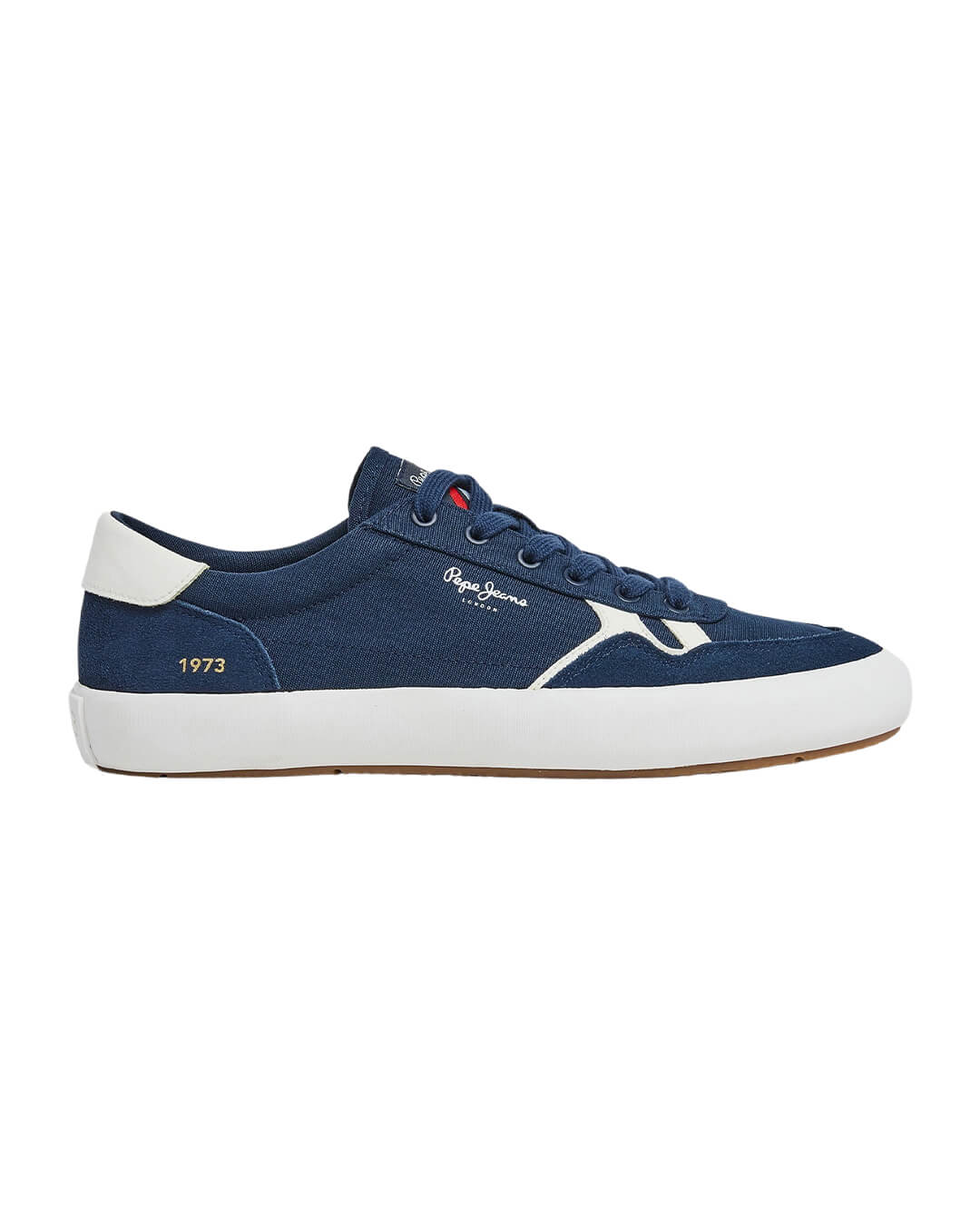 Pepe Jeans Shoes Pepe Jeans Navy Cotton Cupsole Trainers