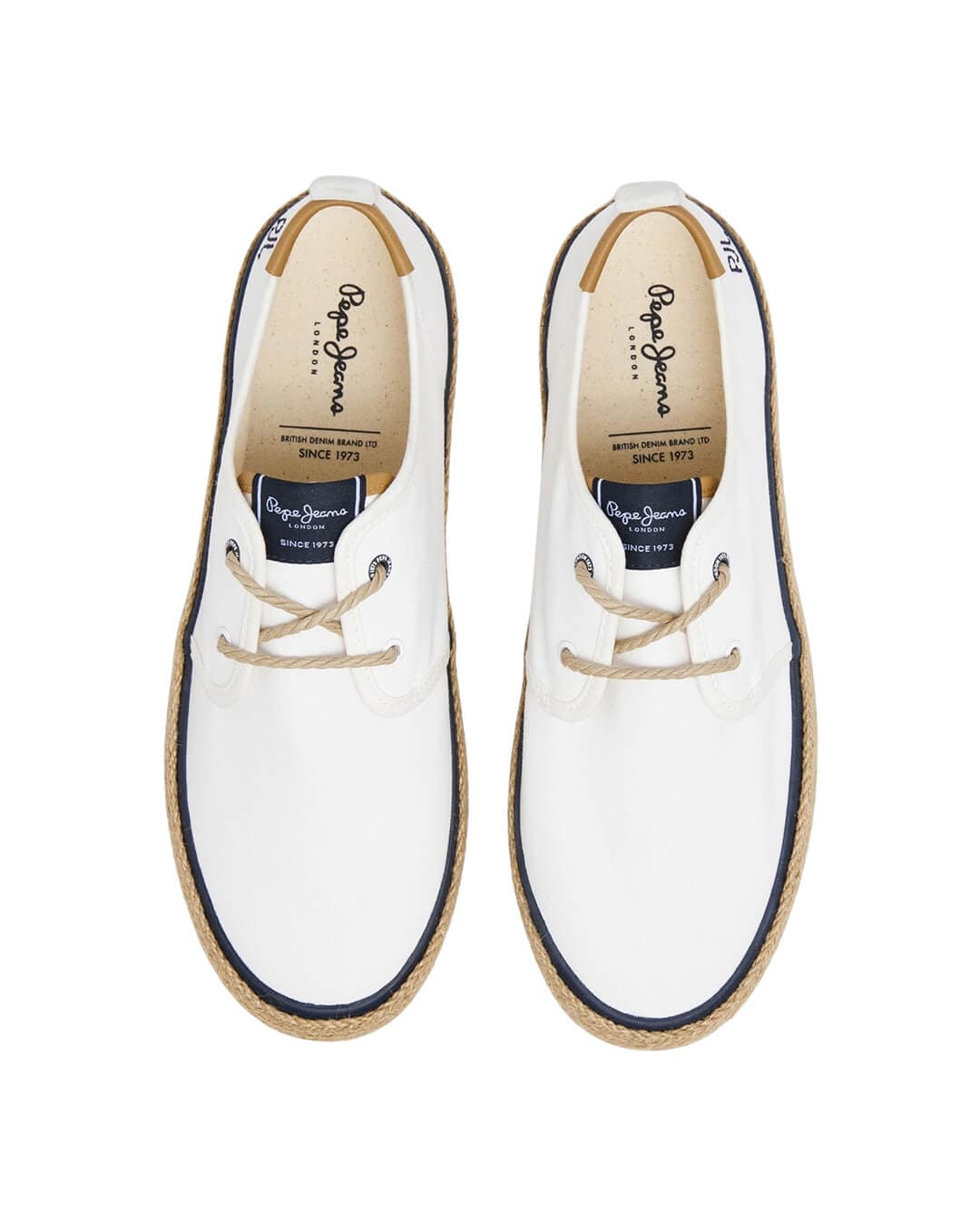 Pepe Jeans Shoes Pepe Jeans PORT TOURISTS ESPADRILLES OFF WHITE P803