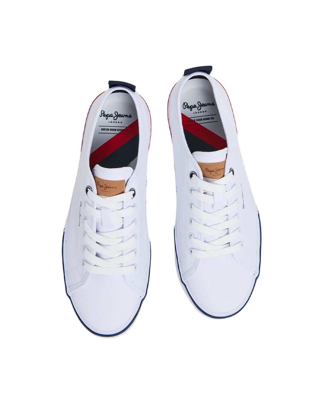 Pepe Jeans Shoes Pepe Jeans White Cupsole Sneakers