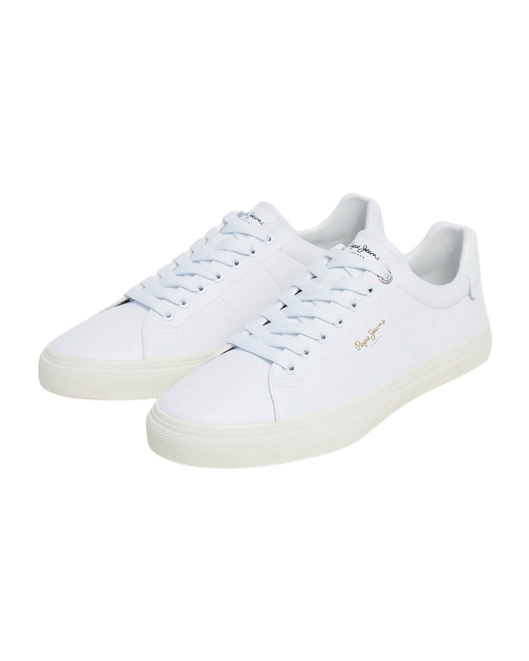 Pepe Jeans Shoes Pepe Jeans White Kenton Rise Sneakers