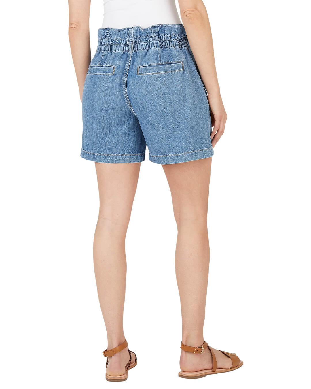 Pepe Jeans A-Line Cinch Denim Shorts - Bortex Fine Tailoring