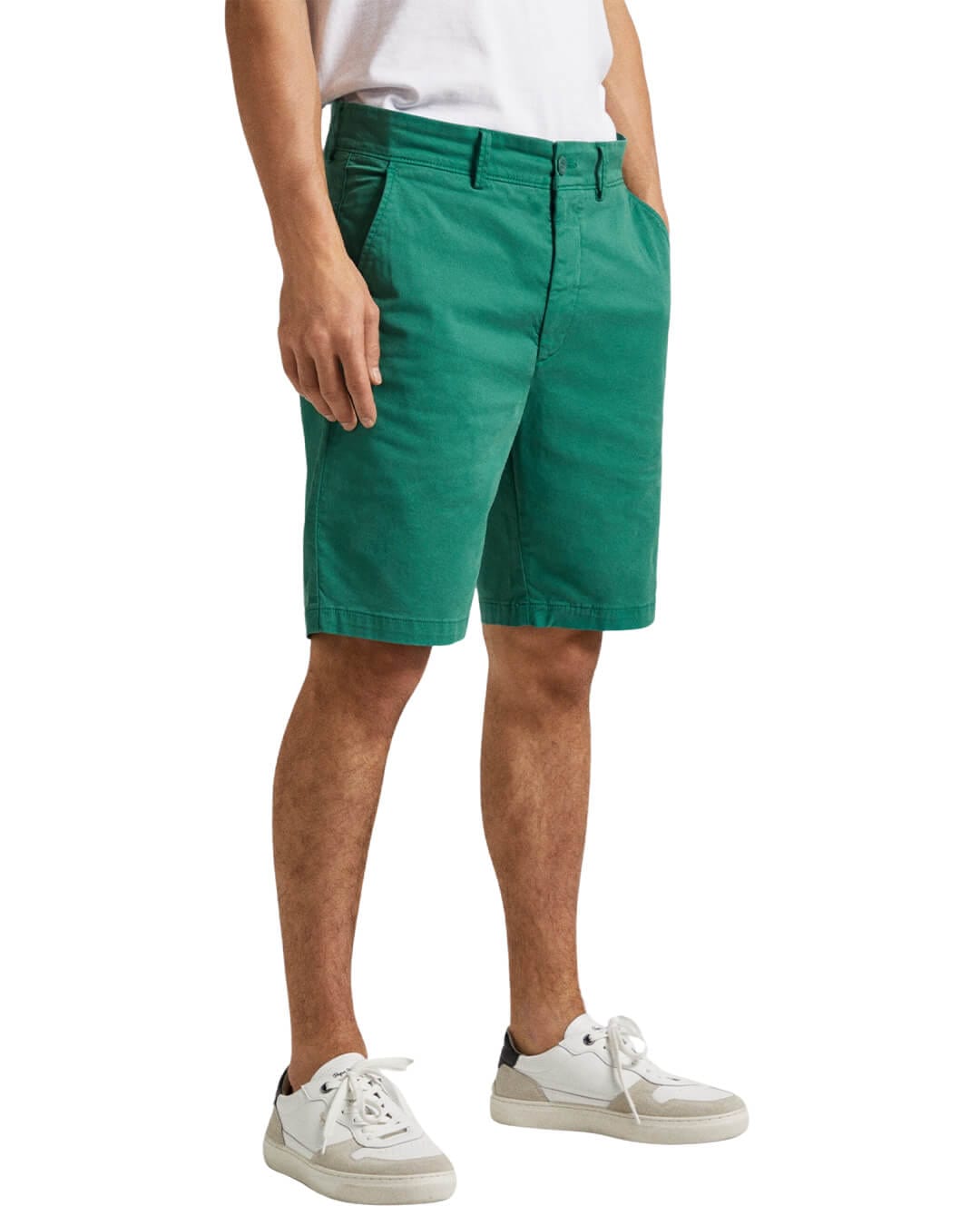Pepe Jeans Shorts Pepe Jeans Jungle Green Regular Fit Chino Shorts