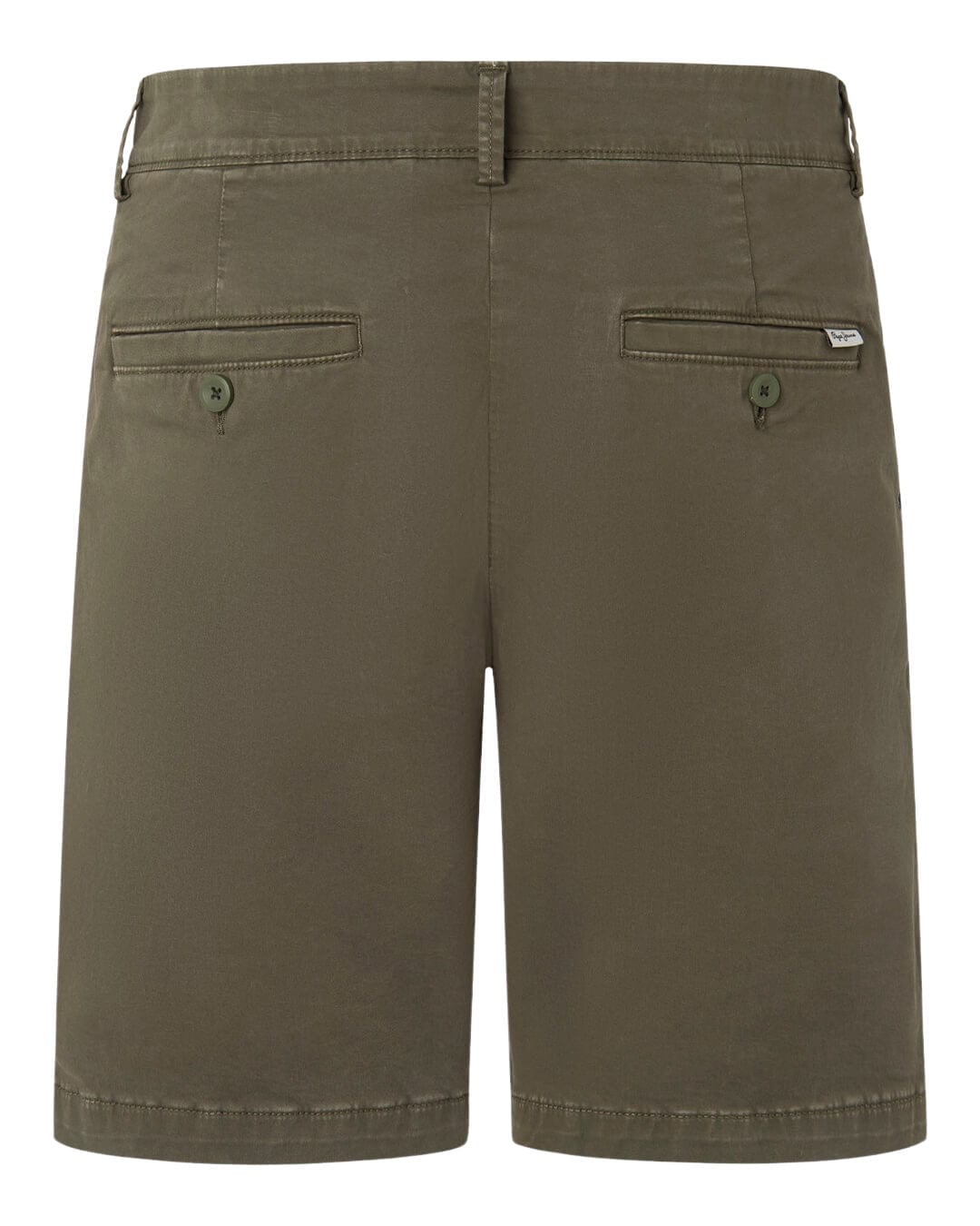 Pepe Jeans Shorts Pepe Jeans Military Green Regular Fit Chino Shorts