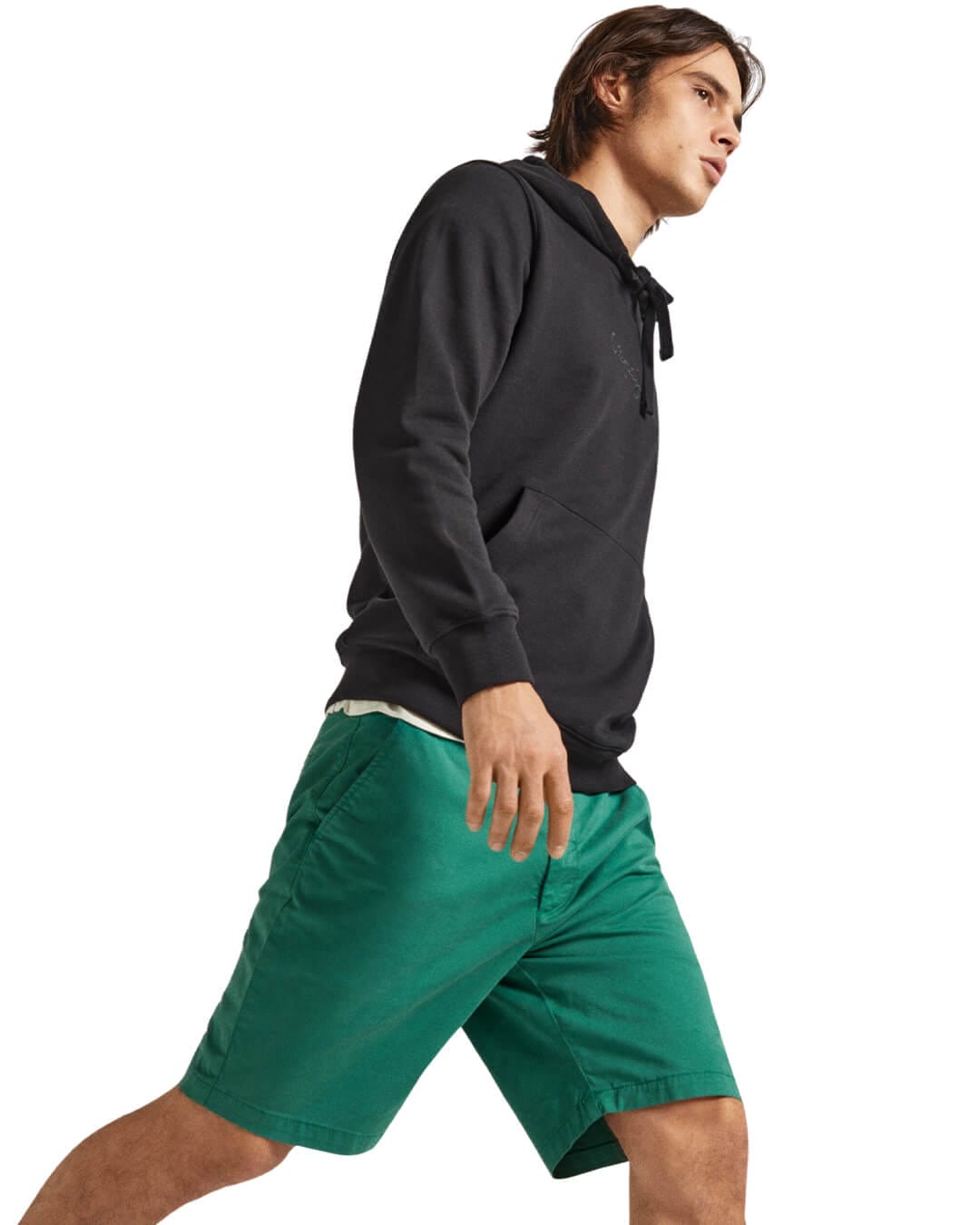 Pepe Jeans Shorts REGULAR CHINO SHORTS JUNGLE GREEN P654