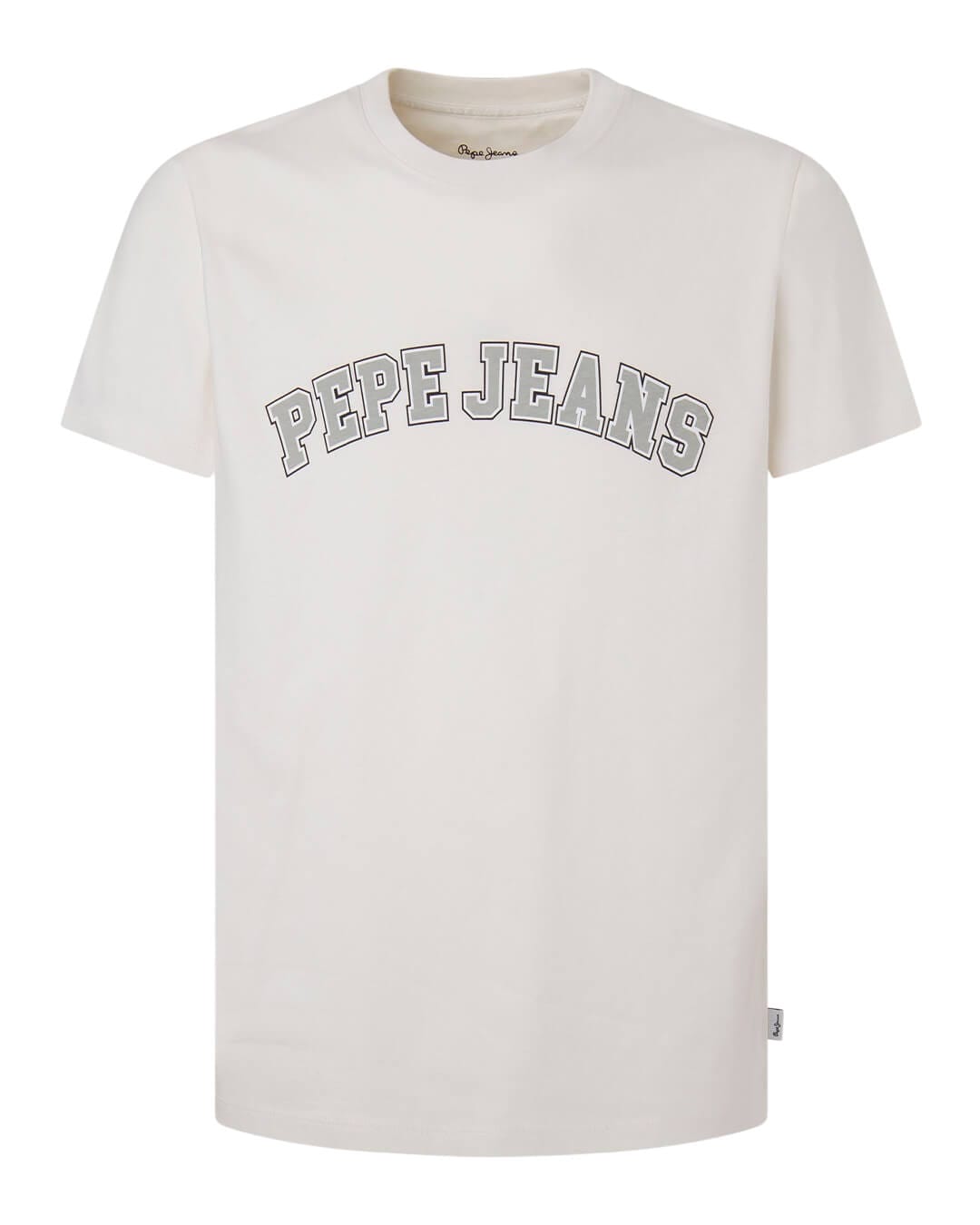 Pepe Jeans T-Shirts CLEMENT T-SHIRT CHALK WHITE P837