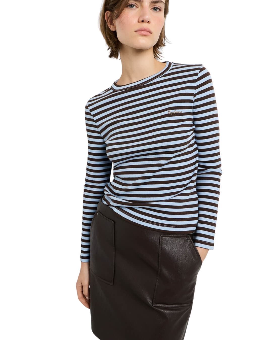 Pepe Jeans T-Shirts Pepe Jeans Banit Horizon Blue P522