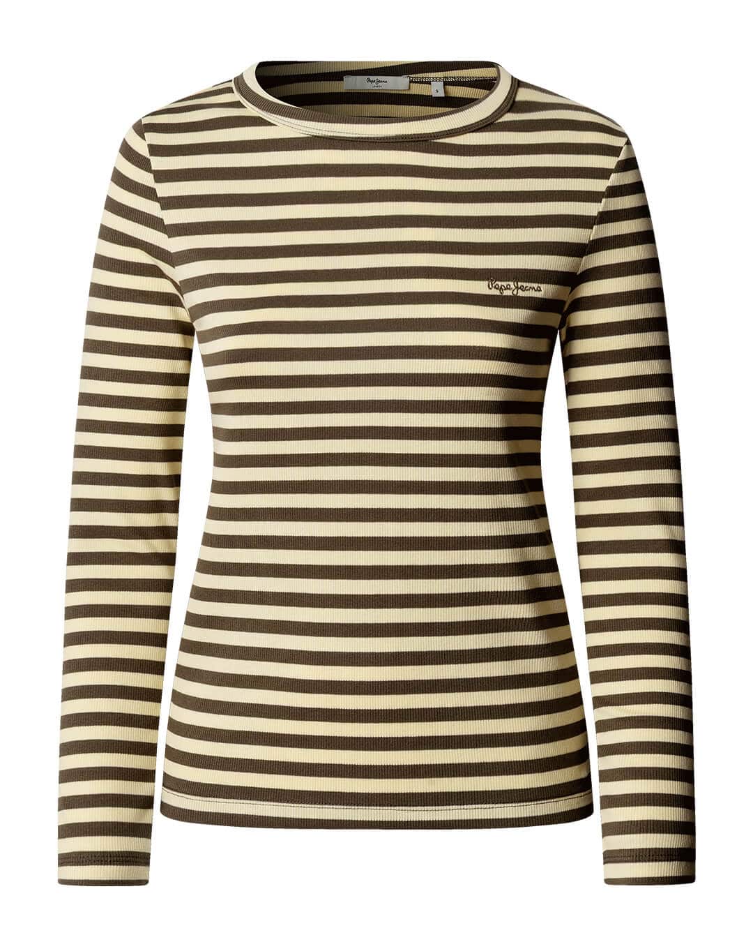 Pepe Jeans T-Shirts Pepe Jeans Banit Khaki Green P765
