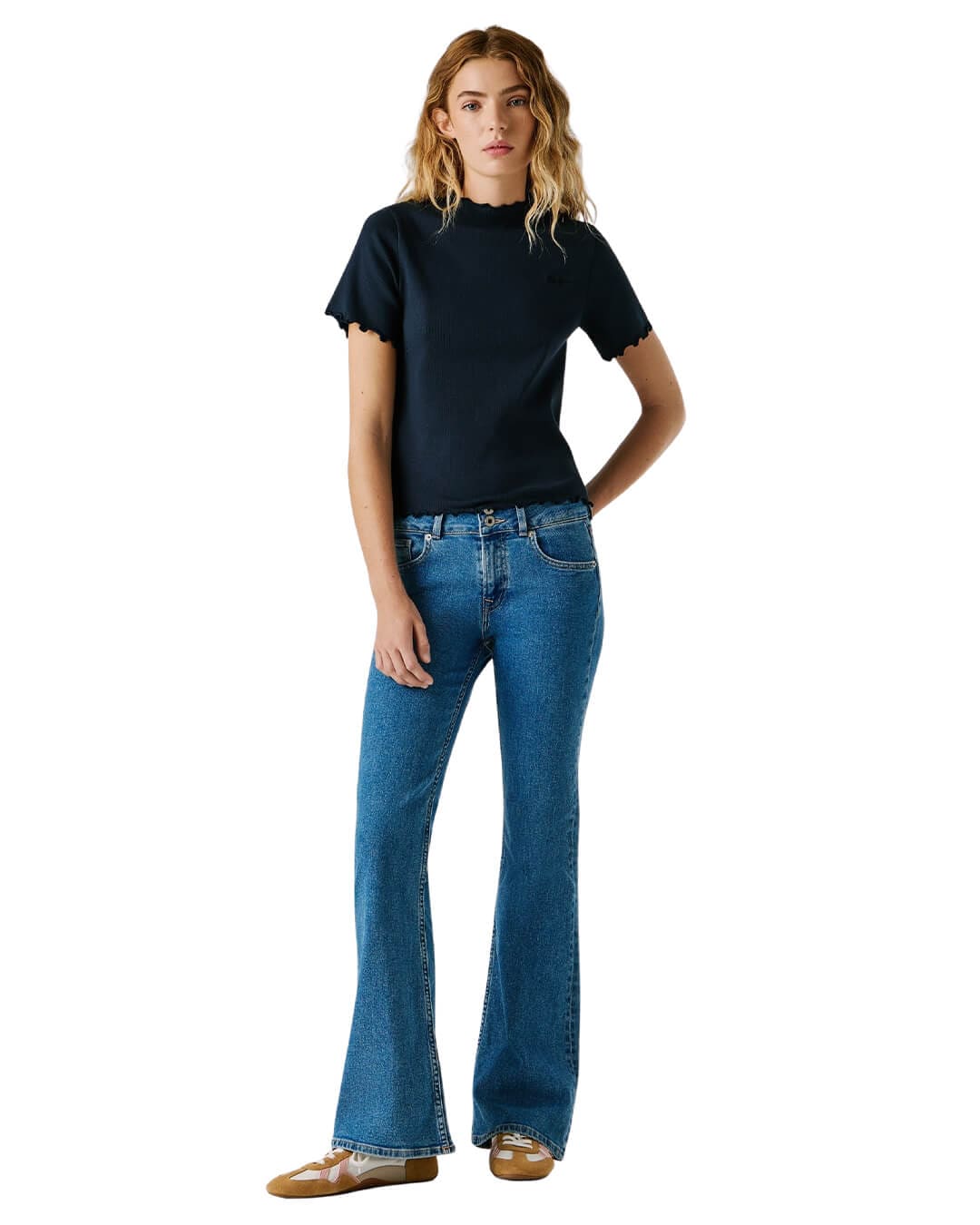Pepe Jeans T-Shirts Pepe Jeans Blue  Nora T-shirt