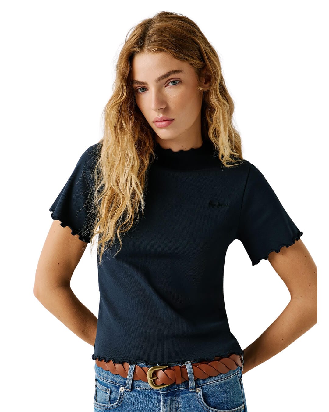 Pepe Jeans T-Shirts Pepe Jeans Blue  Nora T-shirt