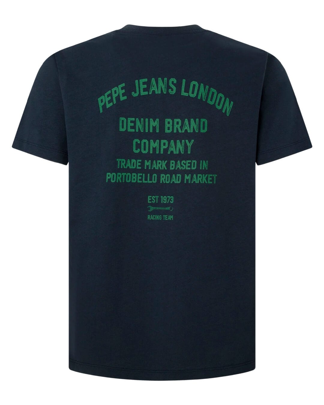 Pepe Jeans T-Shirts Pepe Jeans Blue Regular Fit T-Shirt With Back Print