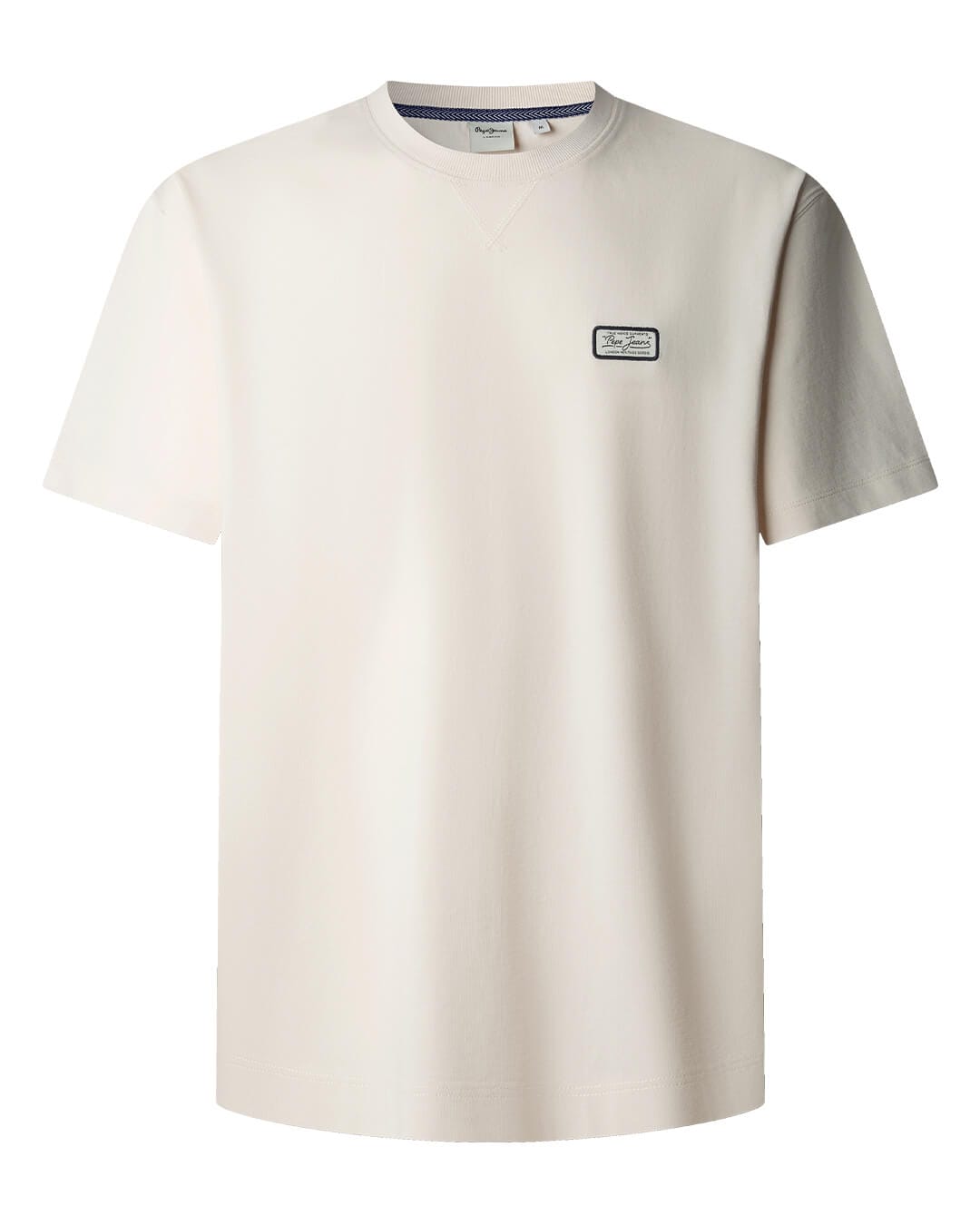 Pepe Jeans T-Shirts Pepe Jeans Joaquin Tee Ivory White P804