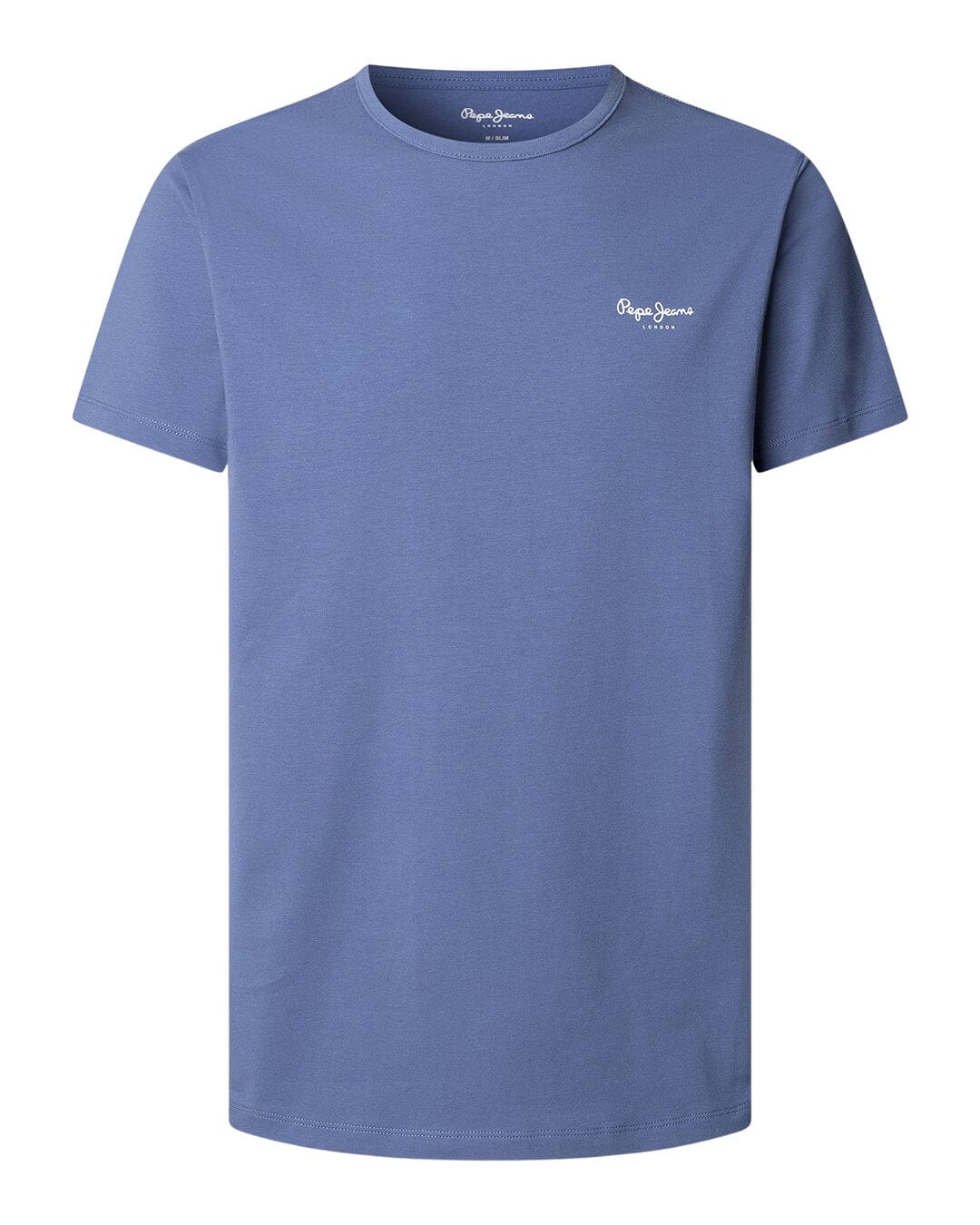 Pepe Jeans T-Shirts Pepe Jeans Washed Blue Original Basic 3N T-Shirt
