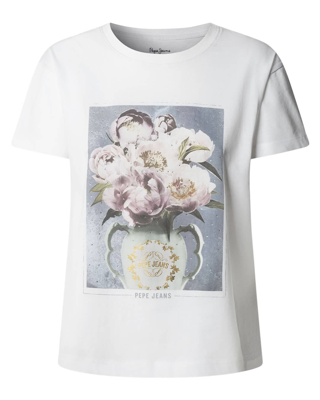 Pepe Jeans T-Shirts Pepe Jeans White Magina T-shirt