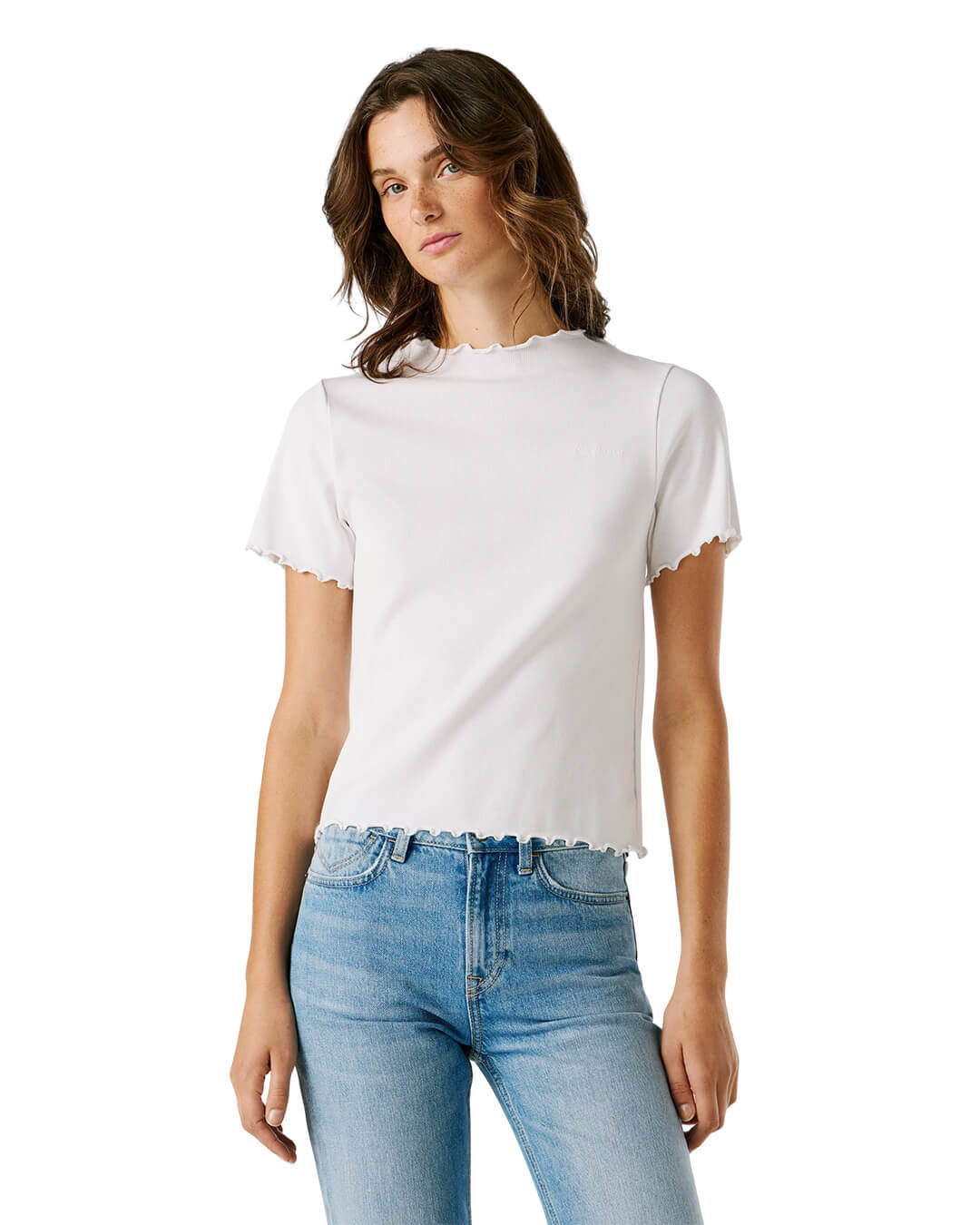 Pepe Jeans T-Shirts Pepe Jeans White Nora T-shirt